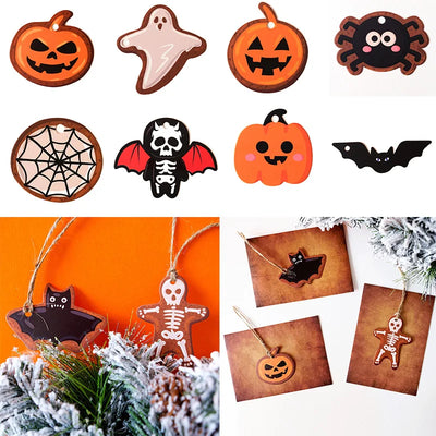 【イベント・ハロウィングッズ】ハロウィン用ギフトタグ50枚セット｜誉PRINTING