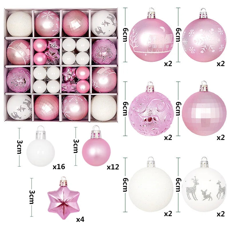 イベント・クリスマス装飾｜ボールオーナメントセット