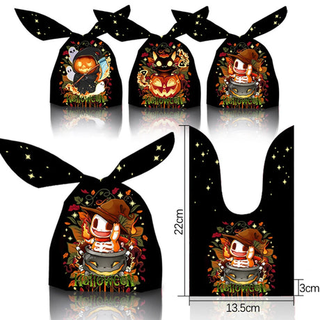 イベント・ハロウィングッズ｜ギフトバッグ 50個セット キャンディ用