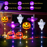 イベント・ハロウィングッズ｜ソーラー式8LEDガーデンライト6個セット