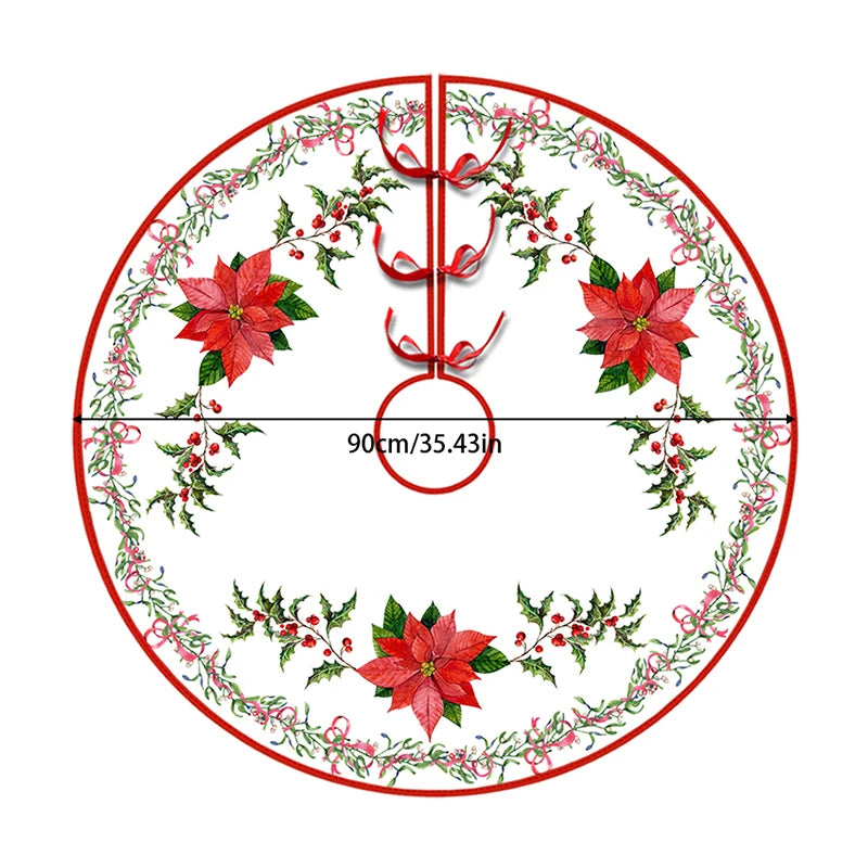 イベント・クリスマス装飾｜クリスマスツリースカート ジンジャーブレッド