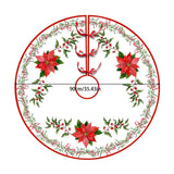 イベント・クリスマス装飾｜クリスマスツリースカート ジンジャーブレッド