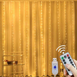 イベント・パーティー装飾｜LEDカーテンストリングライト(幅3M/6M)