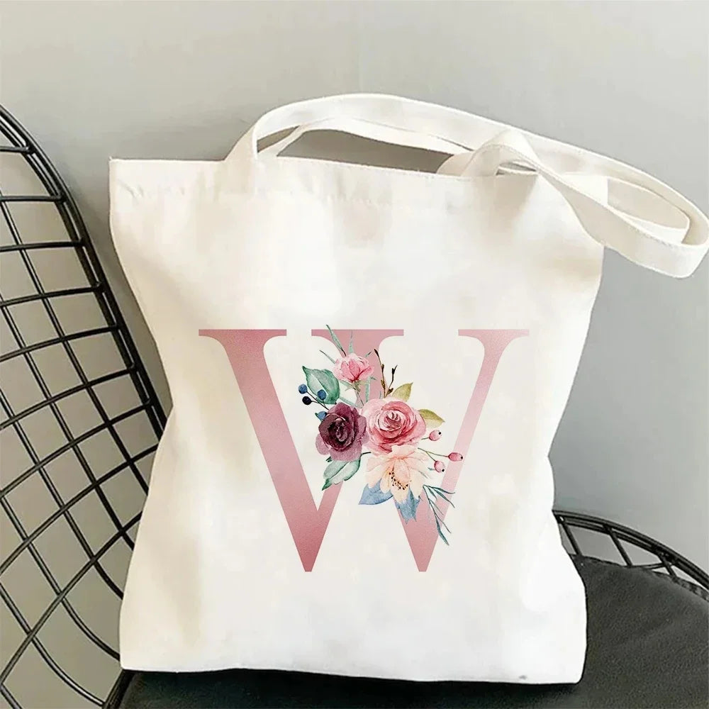 |ノベルティ用品 | イニシャルプリントトートバッグ | 35×40c