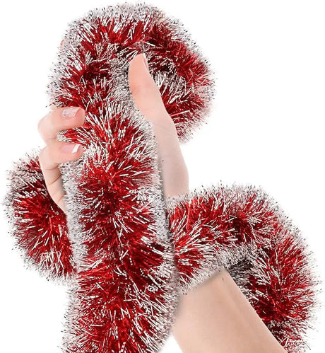 【イベント・クリスマス装飾】メタリックストリーマー 緑 2m
