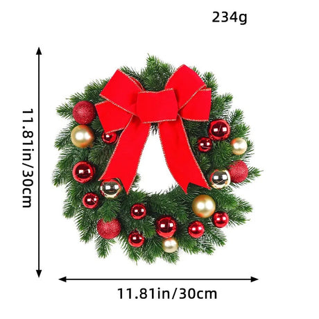 【イベント・クリスマス装飾】リボンデコレーションリース