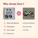 ヴィンテージレッド ラブフープジュエリーセット