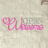 Welcome Open LEDネオンサイン（ネオン看板）