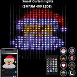 イベント・クリスマス装飾｜Bluetooth対応スマートカーテンライト(幅1.6～3M)