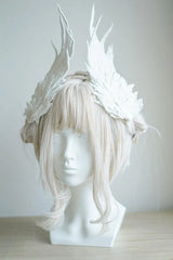 イベント・ハロウィングッズ｜エンジェル風ヘアクリップ