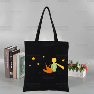 |ノベルティ用品 |星の王子さま キャンバストートバッグ |34x40c