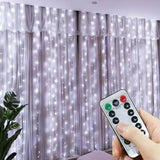 イベント・クリスマス装飾｜LEDカーテンライト USB接続(幅3M/6M)