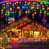 イベント・クリスマス装飾｜ソーラー式 防水LEDつららライト(3.5M)