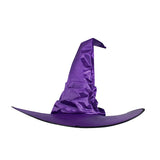 イベント・ハロウィングッズ｜折りたたみ式魔女帽子 ブラック