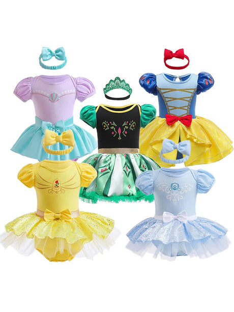 イベント・ハロウィングッズ｜女の子用プリンセス風ロンパースコスチューム（70ｃ/80ｃ/90ｃ/95ｃ）