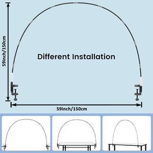 パーティー装飾｜ラウンド型卓上用デコレーションスタンド（150x150cm）