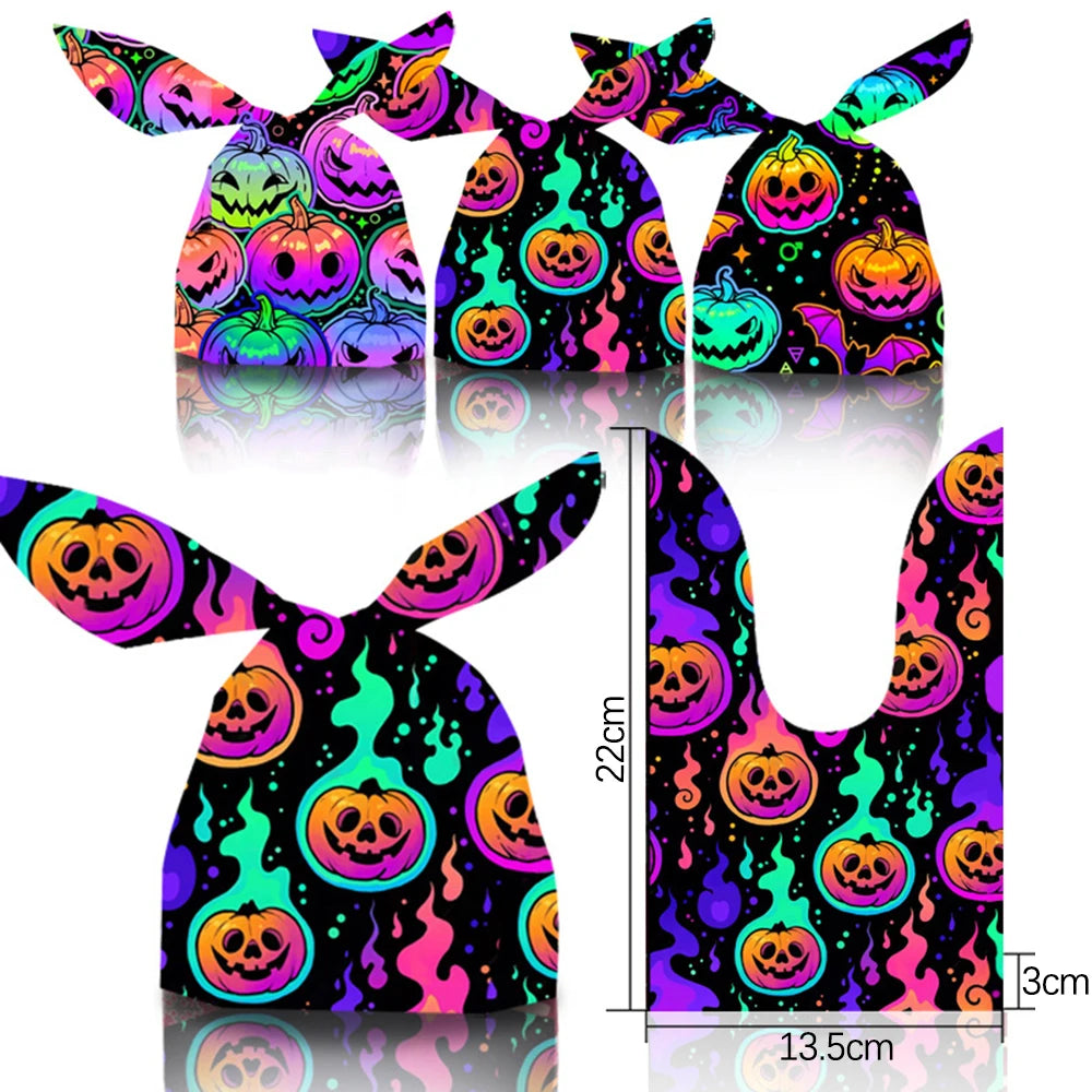 イベント・ハロウィングッズ｜ギフトバッグ 50個セット キャンディ用