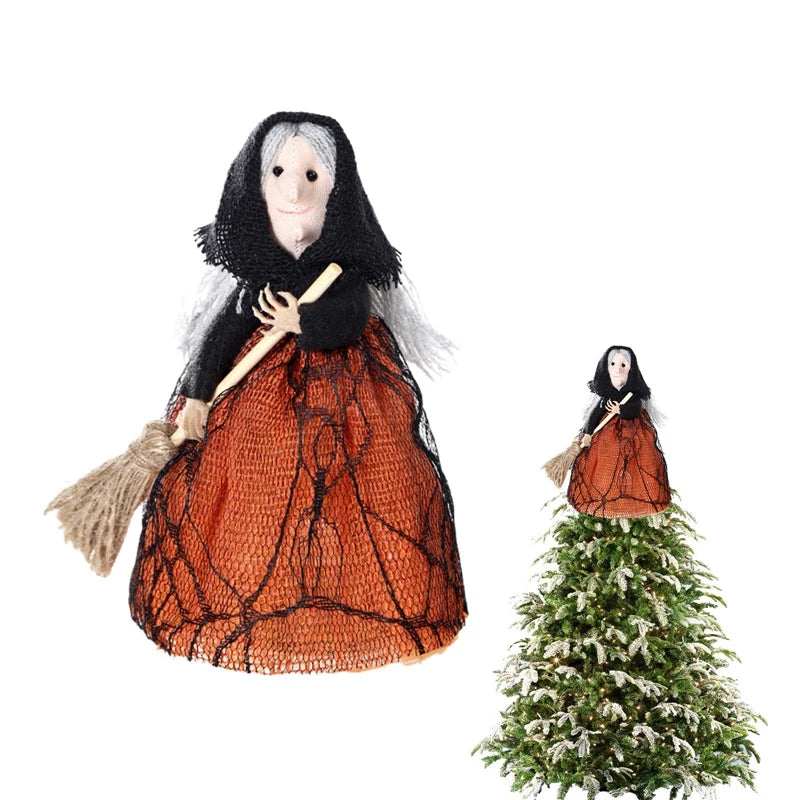 イベント ハロウィン・クリスマス｜魔女ツリートッパー オーナメント