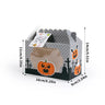 イベント・ハロウィングッズ｜紙製トリートボックス 4個セット