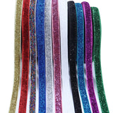 グリッターリボン 5-10ヤード 結婚式・クリスマス用