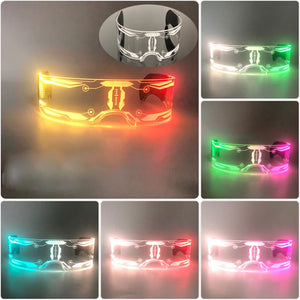 イベント・ハロウィングッズ｜パーティー用 LEDライトで光る！メガネ