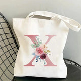 |ノベルティ用品 | イニシャルプリントトートバッグ | 35×40c