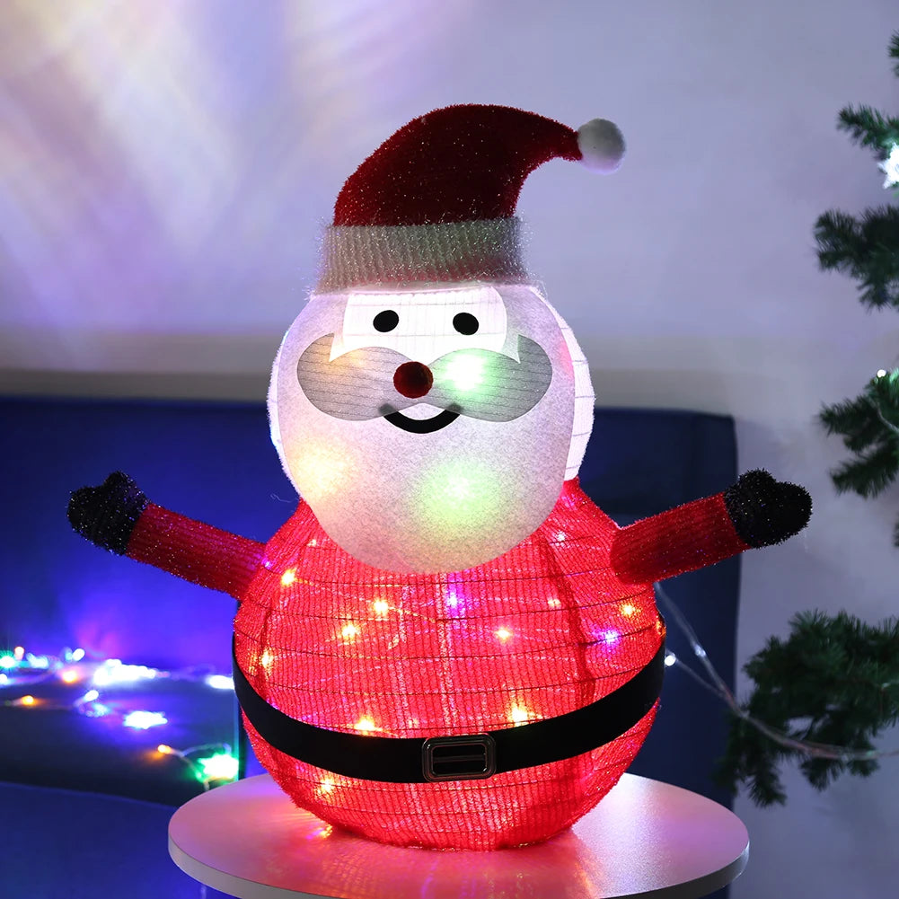 イベント・クリスマス装飾｜LED折りたたみ式デコレーションライト(約60c)