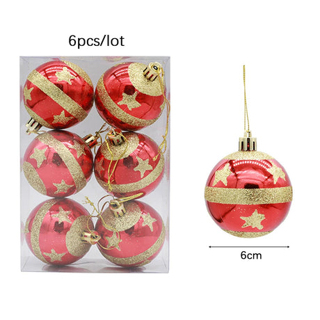 イベント・クリスマス装飾｜ボールオーナメント ゴールドレッド
