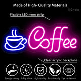 カフェ用 LEDネオンサイン（ネオン看板）