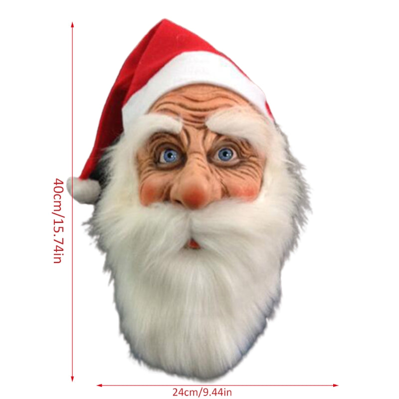 イベント・クリスマスグッズ｜ サンタクロース ラテックスマスク