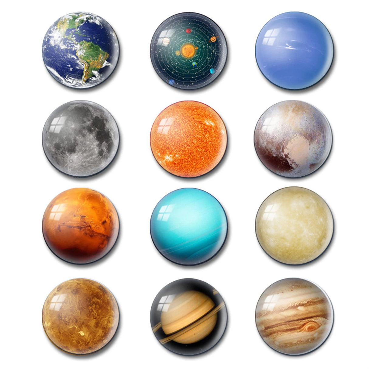 太陽系 惑星マグネットセット（ 12個セット ）