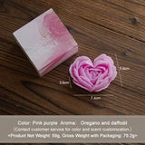 ハート型香り付きキャンドル バレンタインギフト