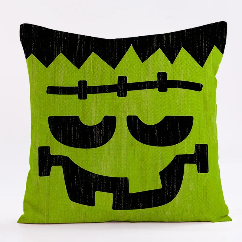 イベント・ハロウィングッズ｜ハロウィン柄クッションカバー 45×45cm