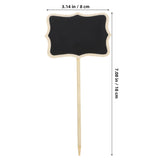 ミニ黒板タグ 10枚セット 植物＆装飾用