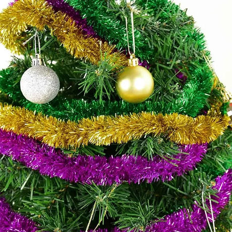 イベント・クリスマス装飾｜メタリックティンセルガーランド5m