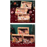 イベント・クリスマス装飾｜クラフト紙製ギフトボックス（3/6個入り）