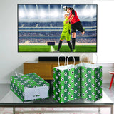 |ノベルティ用品 | サッカーボール柄ギフトバッグセット | W14.8×H21×D8.2c