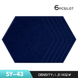 【DIY用】３D防音・インテリア用ステッカー 大/小(6pcs）