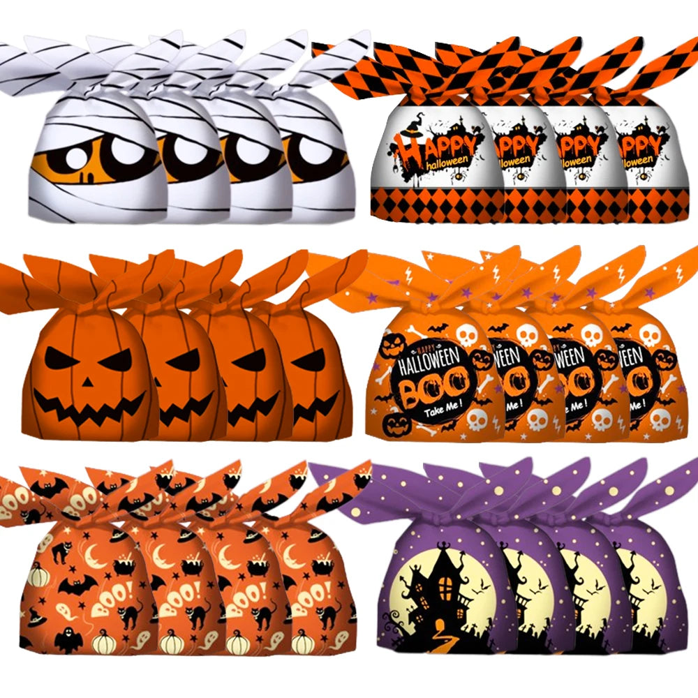 イベント・ハロウィングッズ｜ギフトバッグ 50個セット キャンディ用