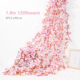 パーティー・インテリア装飾｜造花 桜ガーランド（1.8M/2.3M）