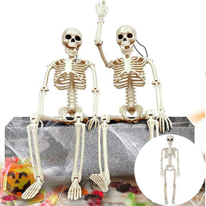 イベント・ハロウィングッズ｜40cm可動式スケルトン人形