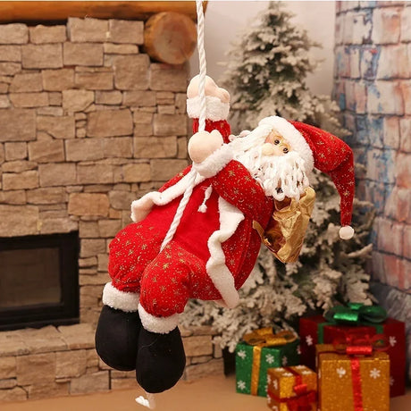 イベント・クリスマス装飾｜ユニークグッズ！サンタクロース クリスマスデコレーション(30cm )