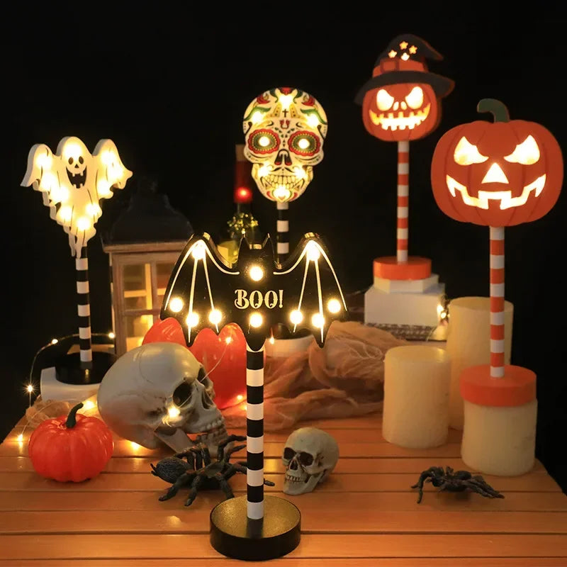 イベント・ハロウィングッズ｜ナイトライト 防水LED パンプキン
