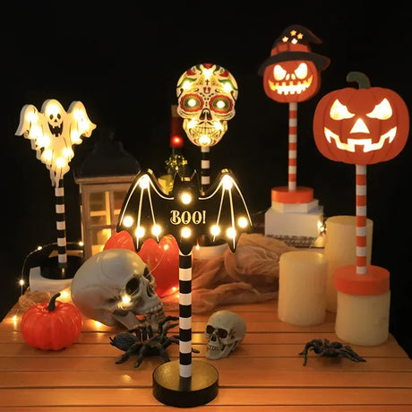 イベント・ハロウィングッズ｜ナイトライト 防水LED パンプキン