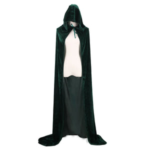 イベント・ハロウィングッズ｜ベルベットフード付きマント(60c～170c)