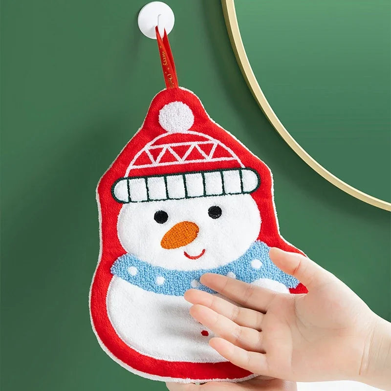 イベント・クリスマスグッズ｜クリスマス柄 急速吸水マルチタオル