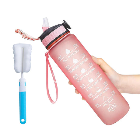 |イベント・ノベルティ用品 | 飲料水ボトル ストロー＆ストラップ付 | 900ml