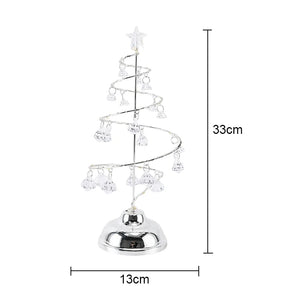 イベント・クリスマス装飾｜LEDクリスタルクリスマスツリーテーブルランプ