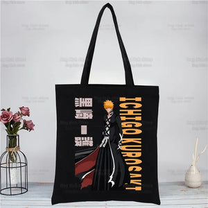 |ノベルティ用品  | BLEACH トートバッグ ブラック | 34x40c