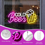 COLD Beer ネオンサイン